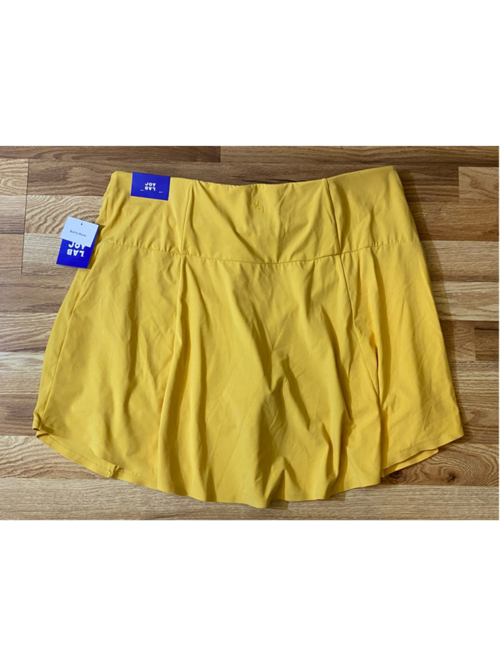 JoyLab V-Waist Active Skort Yellow Size XXL New - Picture 5 of 10